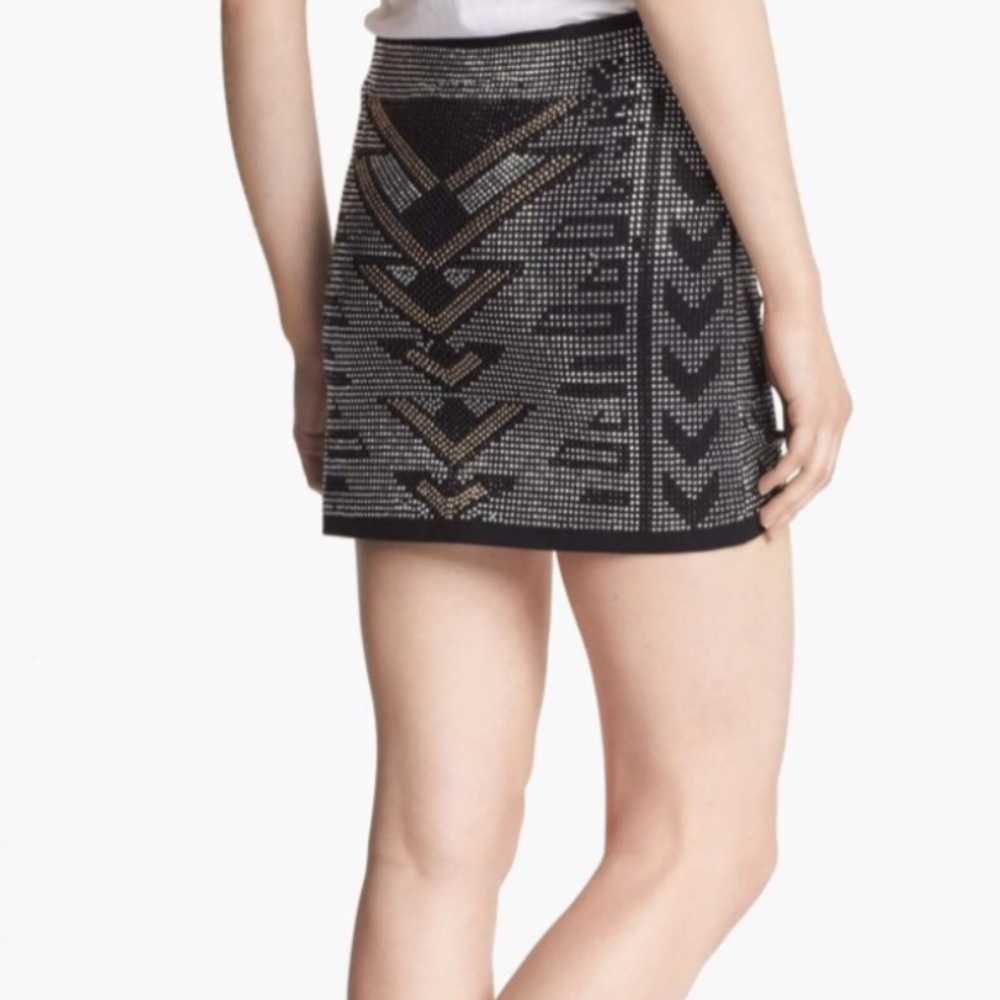 Remain embellished mini skirt